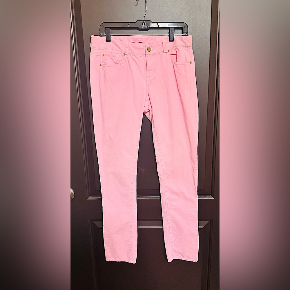 Lilly Pulitzer Corduroy Pink Pants